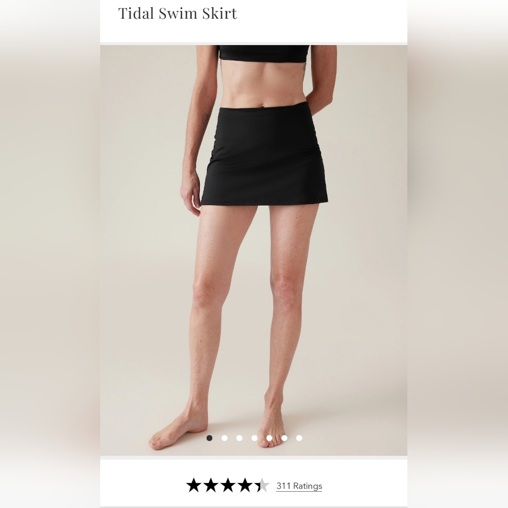 Athleta Tidal Swim Skirt NWT